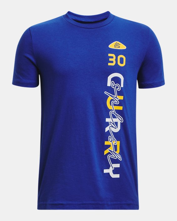 Boys' Curry 30 Short Sleeve in Blue image number 0